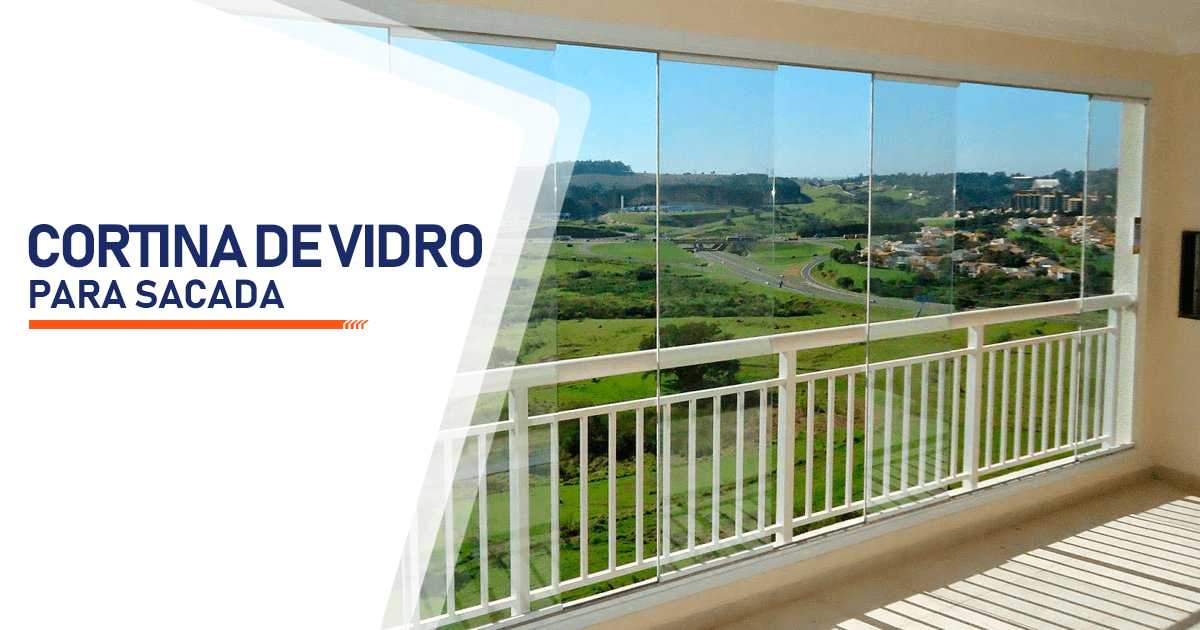 Cortina de Vidro para Sacada Palmas Jardim Aeroporto TO